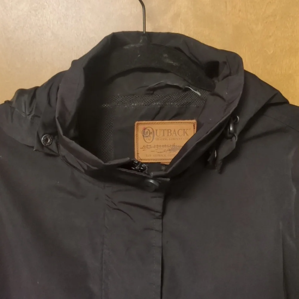 Outback Company Ltd Vagabond Jacket Women’s Black Utility Hooded Coat